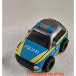Tortenaufleger Fondantdeko  Tortendeko Tortentopper Polizeiauto  Polizei
