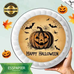 Tortenaufleger Halloween Party Esspapier Fondantpapier Kürbis Feier Tortendeko Aufleger