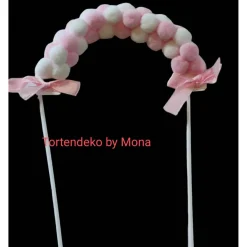 Tortenaufleger Tortenstecker Tortendeko Tortentopper Tortendekoration Tortenfigur  Mini-Bogen-Ballonform Geburtstagstort