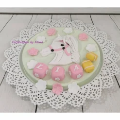 Tortenaufleger Zuckerfigur Tortendeko Tortendekoration Pferd  Sabrina