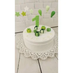 Tortendeko Ballon und Sterne für den Kindergeburtstag