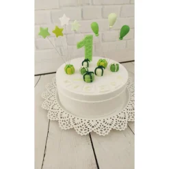 Tortendeko Ballon und Sterne für den Kindergeburtstag