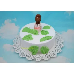 Tortendeko Dino aus den Ei  Urzeittier Tortenaufleger Fondantfigur Zuckerfigur