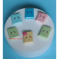 Tortendeko  Fondant Schulanfang Schule Einschulung SchulsetTortendeko Tortentopper Tortenaufleger Fondant Schulanfang Sc