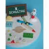 Tortendeko  Fondant Schulanfang Schule Einschulung SchulsetTortendeko Tortentopper Tortenaufleger Fondant Schulanfang Sc