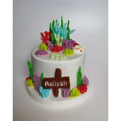 Tortendeko Fondantdeko Meerwasser Wasserwelt Nemo Arielle