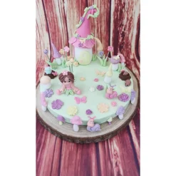 Tortendeko Tortentopper Geburtstag Feendorf  Feen Feenlandschaft