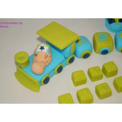 Tortendeko Tortentopper Tortenaufleger Fondant Zuckerfigur Baby,Taufe