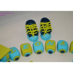 Tortendeko Tortentopper Tortenaufleger Fondant Zuckerfigur Baby,Taufe