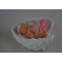 Tortendeko Tortentopper Tortenaufleger Fondant Zuckerfigur Baby,Taufe