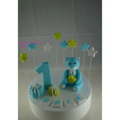 Tortendeko Tortentopper Tortenaufleger Fondant Zuckerfigur Baby,Taufe