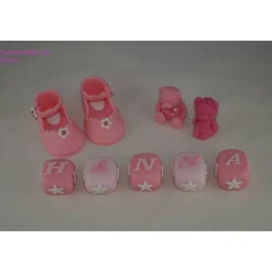 Tortendeko Tortentopper Tortenaufleger Fondant Zuckerfigur Baby,Taufe