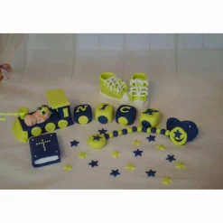 Tortendeko Tortentopper Tortendeko Fondant Tortenfigur Geburtstag Zug Fondantfigur