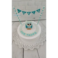 Tortendeko Tortentopper Tortenaufleger ZuckerfigurTaufe