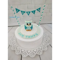 Tortendeko Tortentopper Tortenaufleger ZuckerfigurTaufe