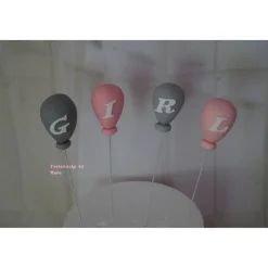 Tortendeko Tortentopper Tortenaufleger Fondant Zuckerfigur Zug für Taufe Mädchen Zuckeraufleger Geburt Girl Fondantdeko Babyschuhe Party