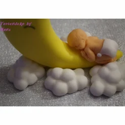 Tortendeko Tortentopper Tortenaufleger Fondant ,Geburtstag , Geburt, Taufe