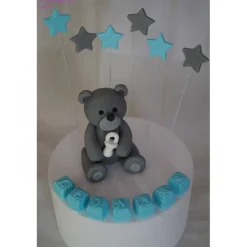 Tortendeko Tortentopper Tortenaufleger Fondant Zuckerfigur Hochzeit