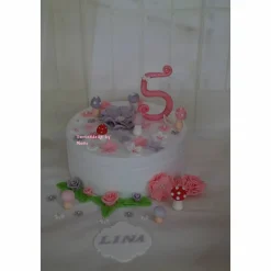 Tortendeko Tortentopper Tortenaufleger Fondantdeko für den Geburtstag Feen und Elfen