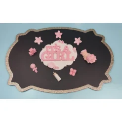 Tortendeko Tortentopper Zuckerfigur Fondantfigur Baby Baby Shower Party  Geburt