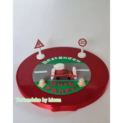 Tortendeko Tortentopper Zuckerfigur  Führerschein Prüfung