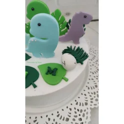 Tortendeko Tortentopper Zuckerfigur Dinosaurier Set Kindergarten  Dino Saurus