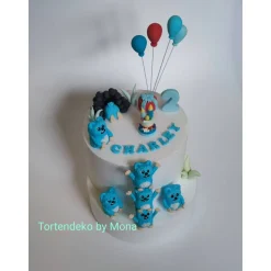 Tortendeko Tortentopper Zuckerfigur  Geburtstag Lemminge