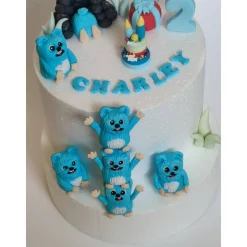 Tortendeko Tortentopper Zuckerfigur  Geburtstag Lemminge