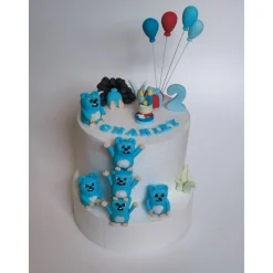 Tortendeko Tortentopper Zuckerfigur  Geburtstag Lemminge