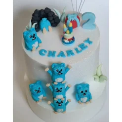 Tortendeko Tortentopper Zuckerfigur  Geburtstag Lemminge