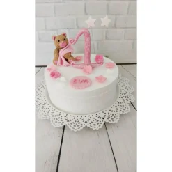 Tortendeko Tortentopper Zuckerfigur Teddy Maya oder Teddy Rosalie