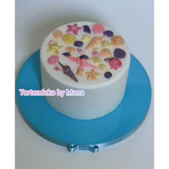 Tortendeko Tortentopper Zuckerfigur  Unterwasser  Meerjungfrauen Deko