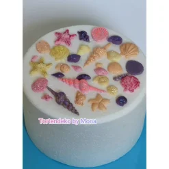 Tortendeko Tortentopper Zuckerfigur  Unterwasser  Meerjungfrauen Deko