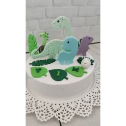 Tortendeko Tortentopper Zuckerfigur Dinosaurier Set Dino Saurus