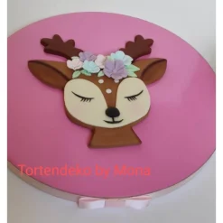 Tortendeko Tortentopper Zuckerfigur Geburtstag Reh Kitz