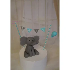 Tortendeko TortentopperTortenaufleger Fondant Zuckerfigur Geburt , Taufe