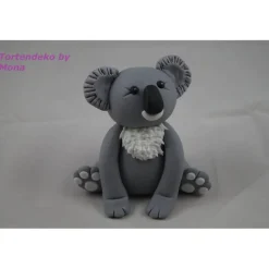 Tortendeko TortentopperTortenaufleger Fondant Zuckerfigur,Taufe, Koala