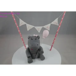 Tortendeko TortentopperTortenaufleger Fondant Zuckerfigur Geburt , Taufe