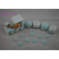 Tortendeko TortentopperTortendeko Fondant Tortenfigur Geburtstag Taufe