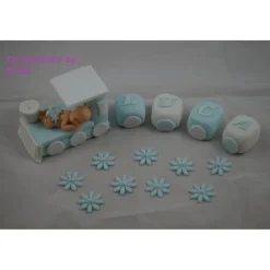 Tortendeko TortentopperTortendeko Fondant Tortenfigur Geburtstag Taufe