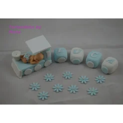 Tortendeko TortentopperTortendeko Fondant Tortenfigur Geburtstag Taufe