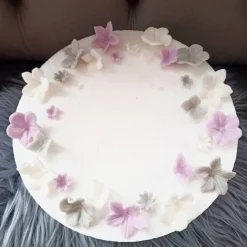 Tortendekoration Regenbogen, Fondant Figuren Einhorn,