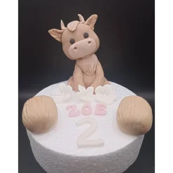 Tortendekorationen, Fondant Figur Rinder, Geburtstagsdekoration, Tierfiguren, Zuckerfiguren,