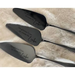 Tortenheber Edelstahl Liebe