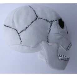 Totenkopf aus Filz handgenäht, Halloween Deko, Voodoo