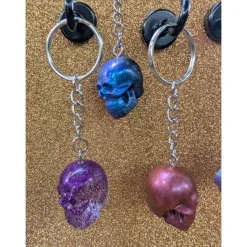 Totenkopf Schlüsselanhänger (Wunschfarbe möglich)