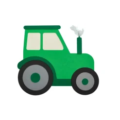 Traktor Einladungskarte Bastelset | Mottoparty Traktor | Traktor Kindergeburtstag | Einladung Traktor | Traktor Party