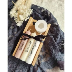 Trauerkerzen Set Nimm dir was du brauchst – Erinnerungslicht Beerdigung Trostlicht Geschenk