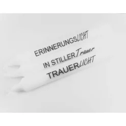 Trauerlicht * Erinnerungslicht * In stiller Trauer * Trauer * Beileid * Kerze