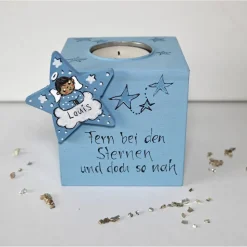 Trauerlicht Sternenkind Junge – Erinnerung & Andenken für Sternenkindeltern